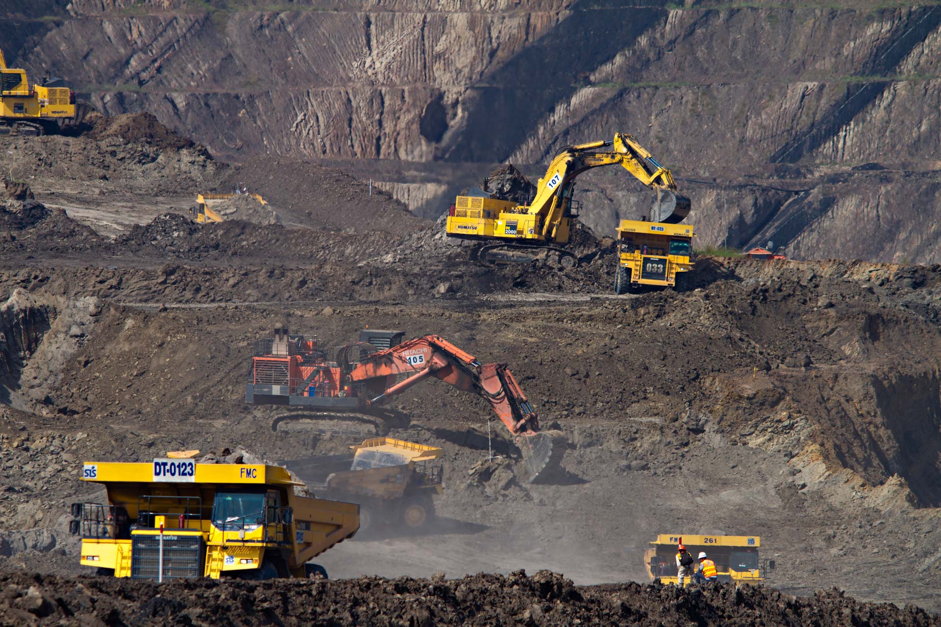 Resource Company IT, Mining Production and Vehicles
